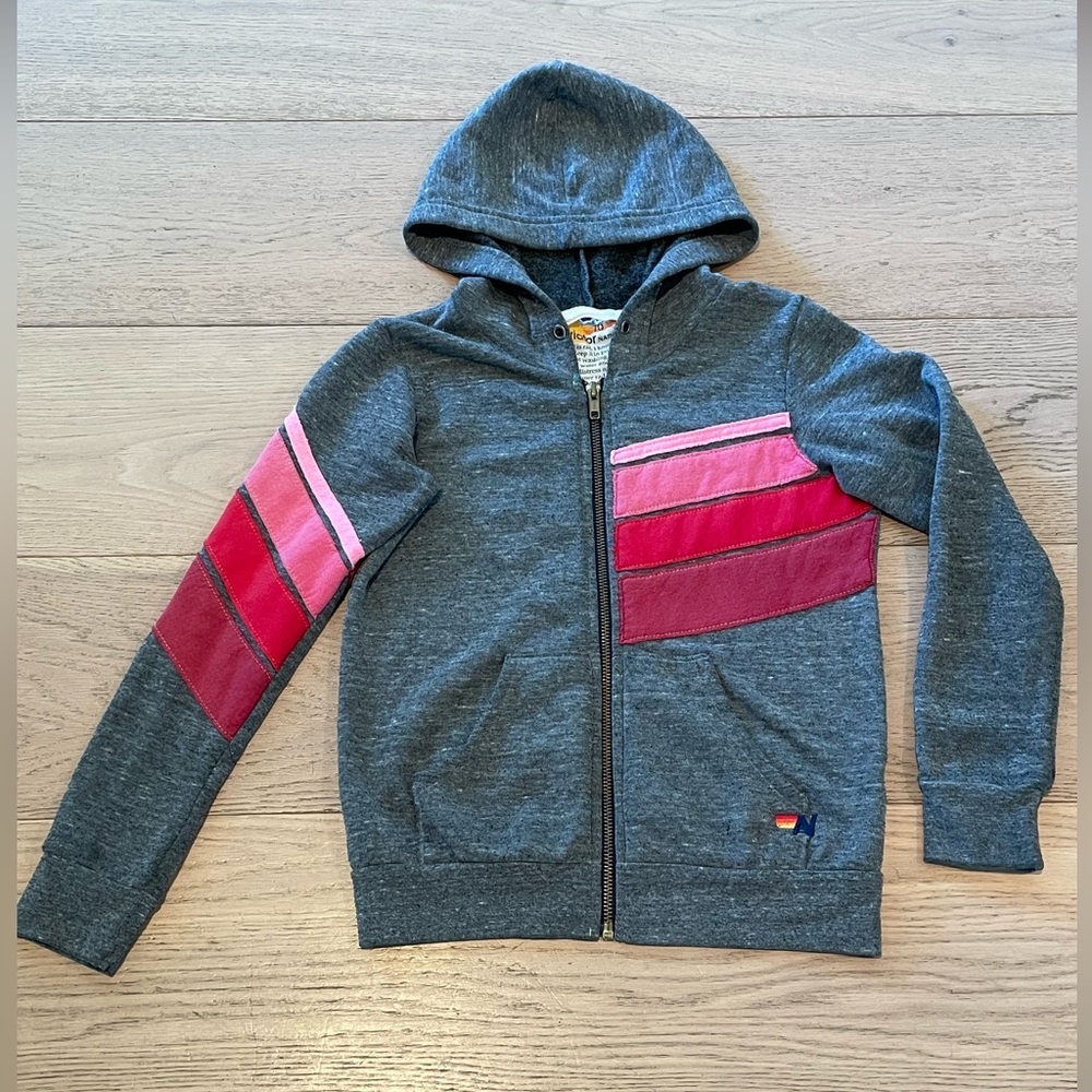 Aviator Nation Kids ZIP Up Hoodie Size 10 in Great condition